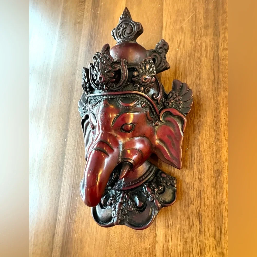 Artisan Nepal Ganesh Sculpture Wall Decor